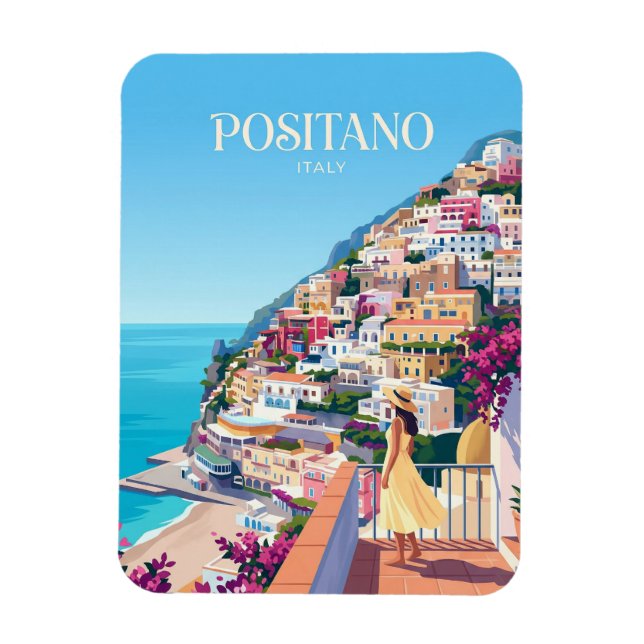 POSITANO ITALY MAGNET (Vertical)