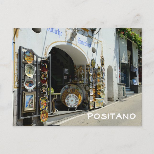Positano, Italy Postcard (Front)