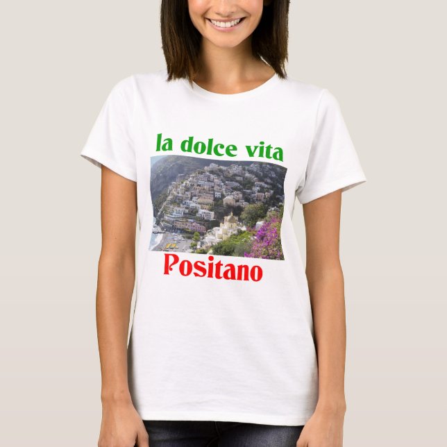 Positano Italy T-Shirt (Front)