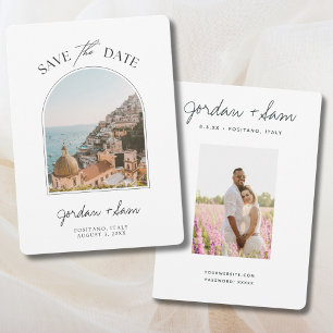 Positano Italy Wedding Save the Date  Invitation