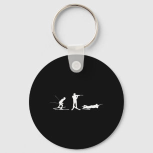Positions Shooting Range Shooting Cross-country Bi Key Ring