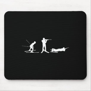 Positions Shooting Range Shooting Cross-country Bi Mouse Pad
