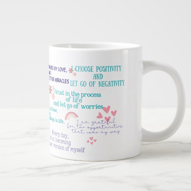 Positive Affirmation Coffee Mug (Right)