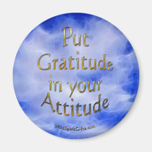 Positive Affirmation & Gratitude Magnet