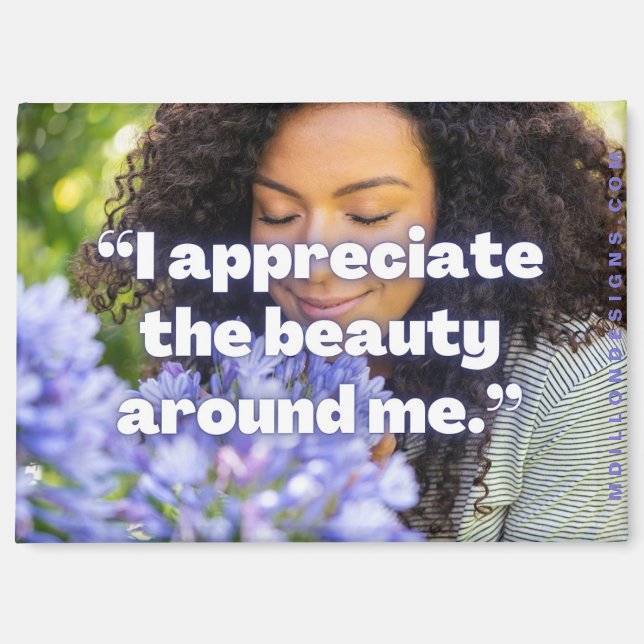 Positive Affirmation Magnet (Front)