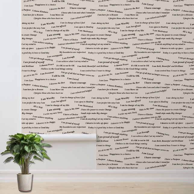 Positive Affirmation | Self Care Vision Board Wallpaper (Creator Uploaded)