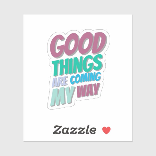 Positive Affirmation Sticker  (Sheet)