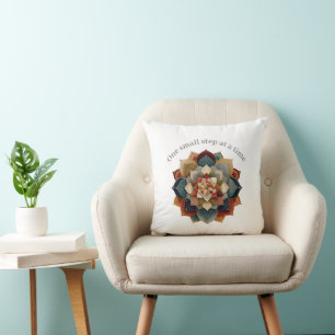 Positive Affirmation Throw Pillow One Step