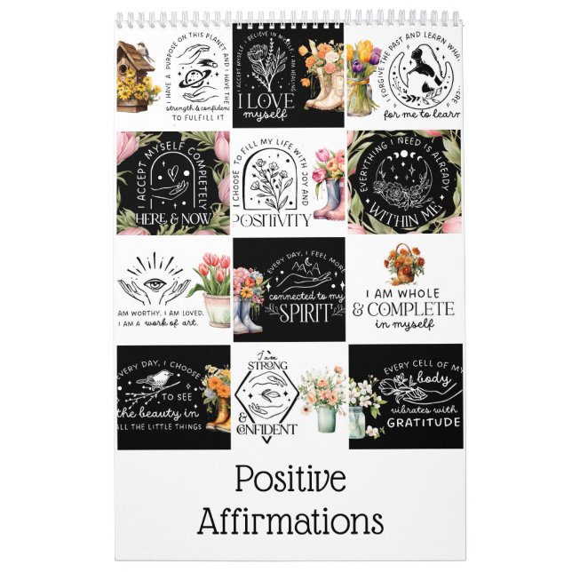 Positive Affirmations Calendar (Cover)