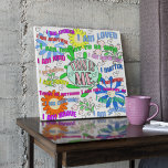 Positive Affirmations Colour Yourself Wall Art<br><div class="desc">Beautiful Affirmation Wall Art to Colour and Display. "I am"  affirmations to help with self-esteem and mental health. Know that every word on this canvas is you. Colour the words,  Remember the words and know that you are the words. You are important and matter self colouring wall art</div>
