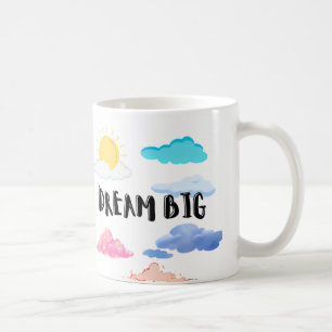 Positive Affirmations Dream big Customised Mug