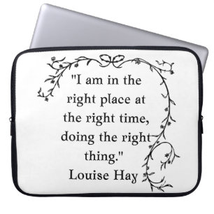 Positive Affirmations Electronics Bag