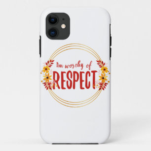 positive affirmations for life and self love iPhone 11 case