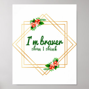 positive affirmations for life poster