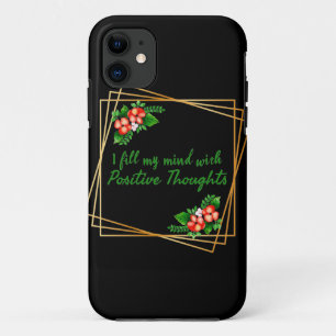 positive affirmations for self love and success iPhone 11 case