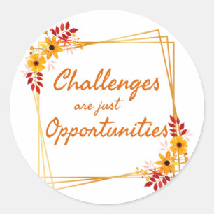 positive affirmations for women for work classic round sticker