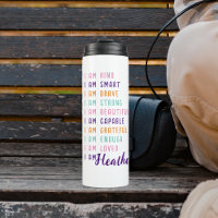Positive Affirmations For Women Personalised White
