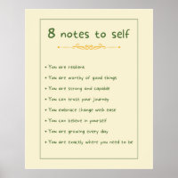 Positive Affirmations Notes to self