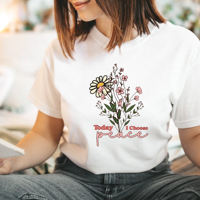 Positive Affirmations Shirt Good Vibes Wildflower (Creator Uploaded)