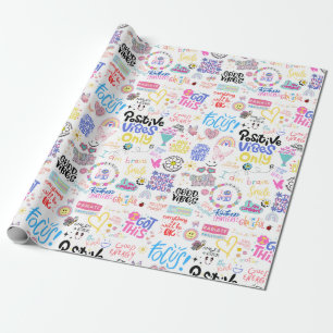 Positive Affirmations Wrapping Paper