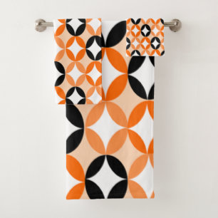 Positive and Negative Space Bath Towel Set