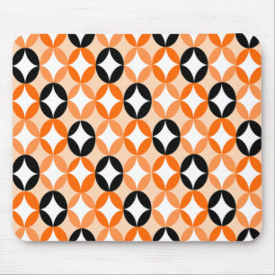 Positive and Negative Space - Halloween Mouse Pad