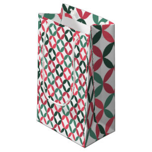 Positive and Negative Space - Teal and Pink Small Gift Bag