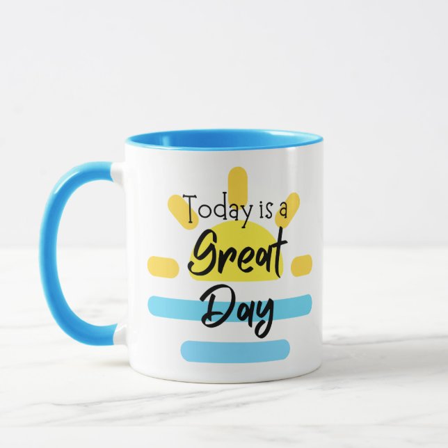 Positive and Uplifting Mug (Left)