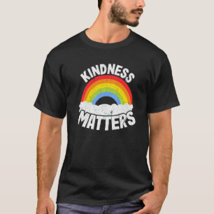 Positive Anti Bullying Rainbow Sped Teacher Kindne T-Shirt