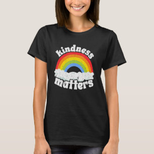 Positive Anti Bullying Rainbow Sped Teacher Kindne T-Shirt