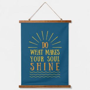 positive attitude inspirational sayings hanging tapestry