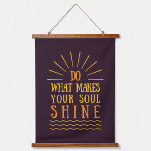 positive attitude inspirational sayings  hanging tapestry