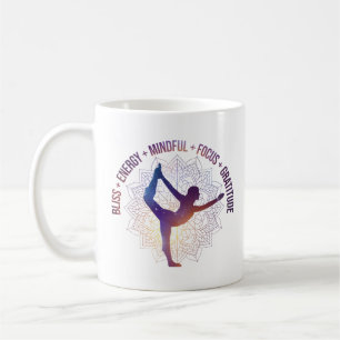 positive attitude inspirational vibes coffee mug
