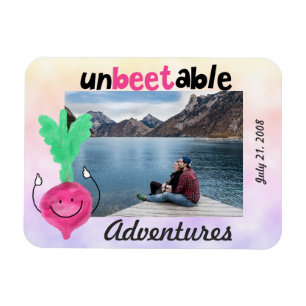 Positive Beet Pun - Unbeetable Magnet