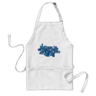 Positive Drinking apron - choose style & colour
