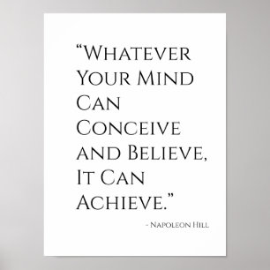 Positive Encouragement Poster