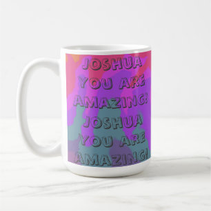 Positive Encouraging Arty Vibe Colourful Coffee Mug