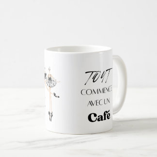Positive Energy Coffee Mug for Work and Study