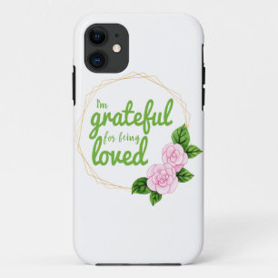 positive good vibes quotes for self acceptance iPhone 11 case