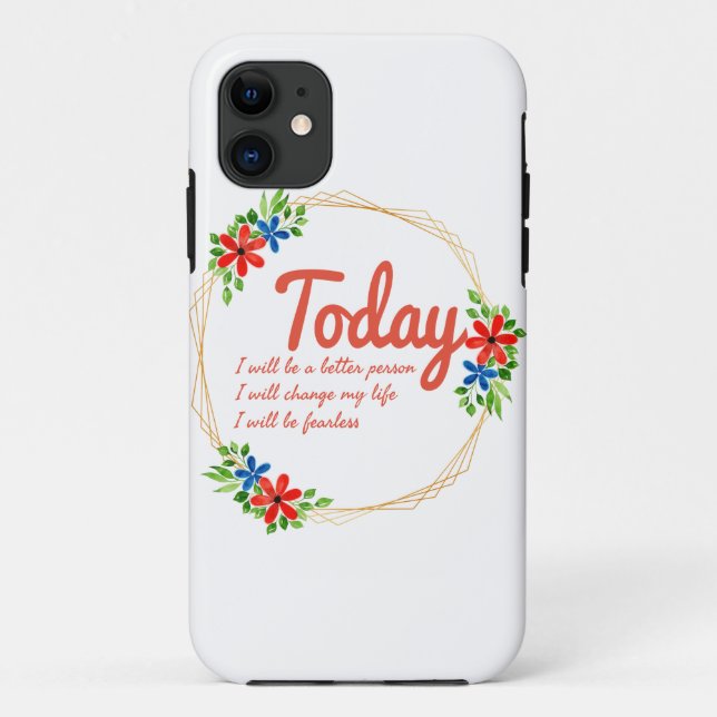 positive good vibes quotes for success Case-Mate iPhone case (Back)