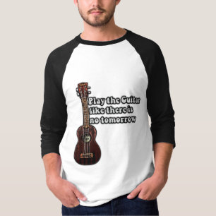 positive guitar quote for guitar lovers T-Shirt