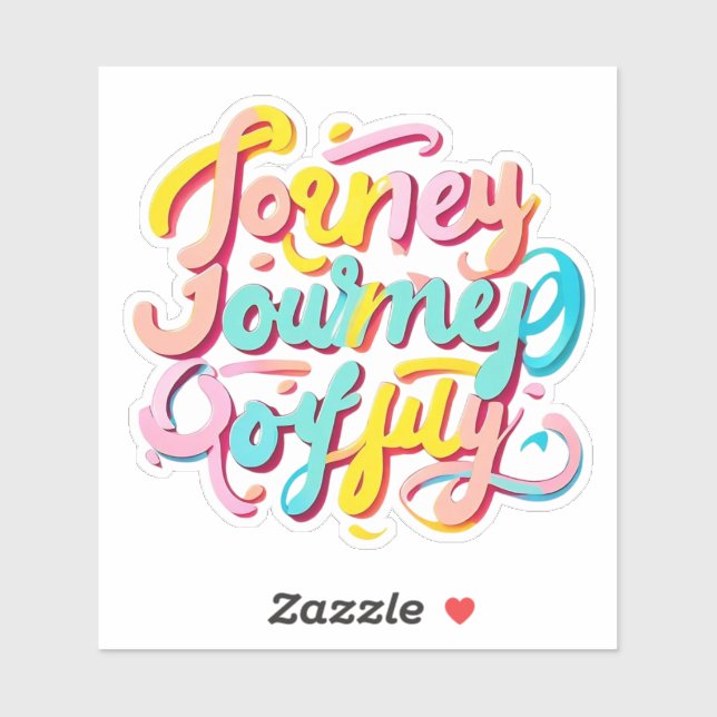 "Positive Journey Print" (Sheet)