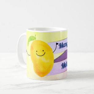 Positive Mango Pun - Mangonificent Mother Coffee Mug