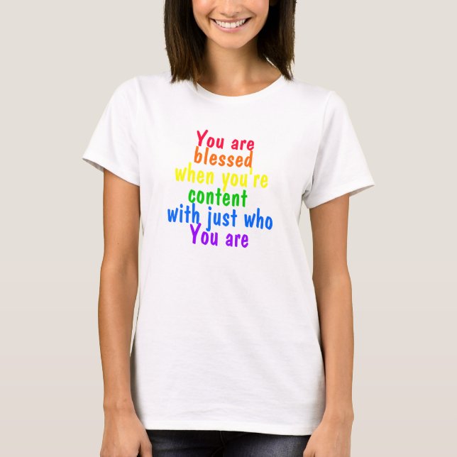 Positive Messages T-Shirts (Front)