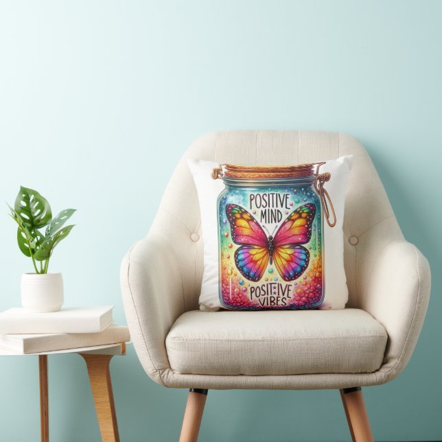 Positive Mind - Positive Vibes Cushion (Chair)