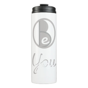 Positive, motivational, clean design  thermal tumb tumbler