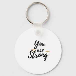 Positive Motivational Design Key Ring