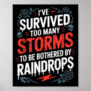 Positive Motivational Inspiring, I’ve Survived Man Poster