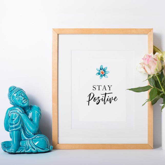 Positive Motivational Quote Wall Art Office Decor (Creator Uploaded)