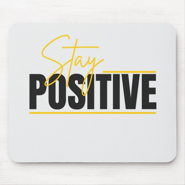 positive  mouse pad (Front)